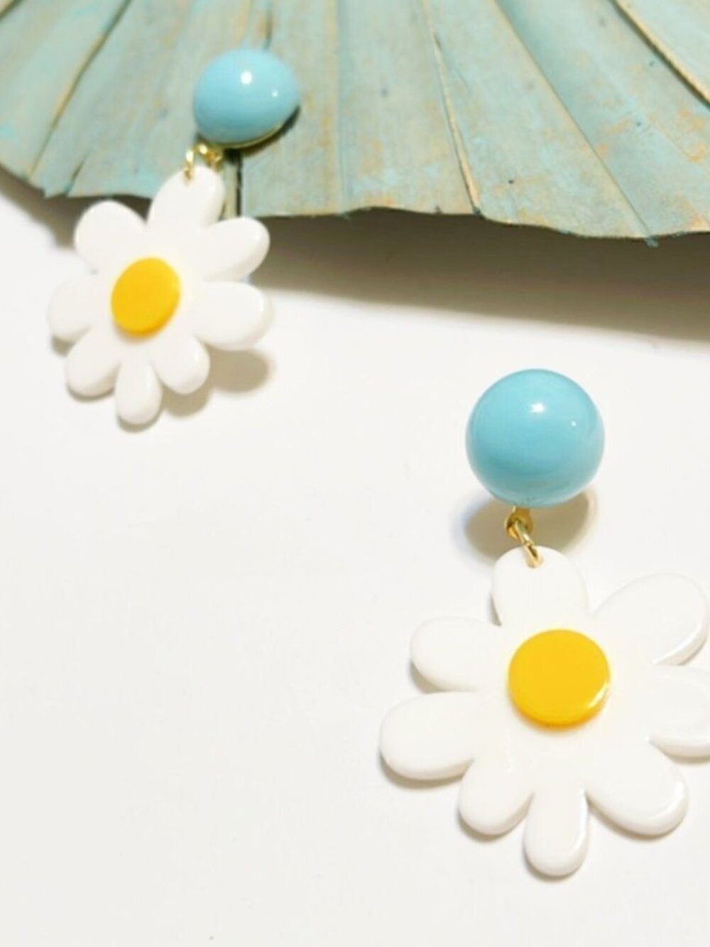 Daisyflowerdropearrings465